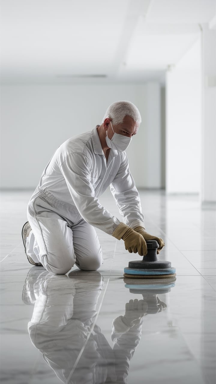 Marble Polishing Services by Pristine Stone Care