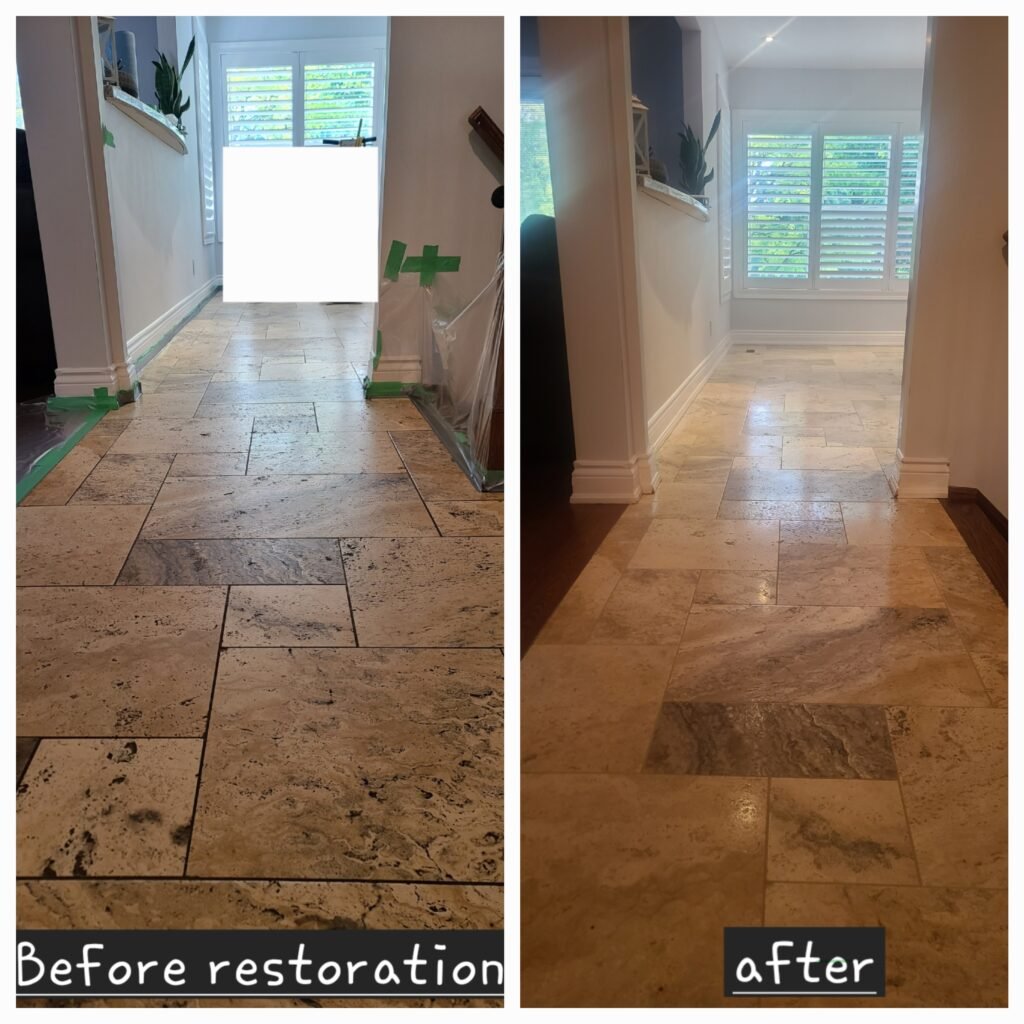 Travertine_floor_restoration_and_grout_cleaning_before